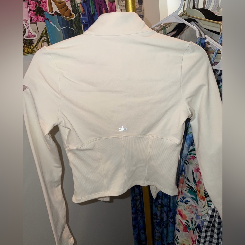 Alo Airbrush Corset Full Zip Jacket - Picture 5 of 10